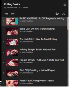 How to Knit - Basic Knitting