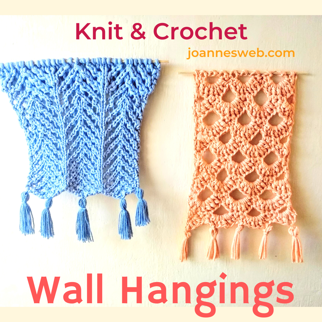 Knit Crochet Wall Hanging Knit Crochet Wall Hanging