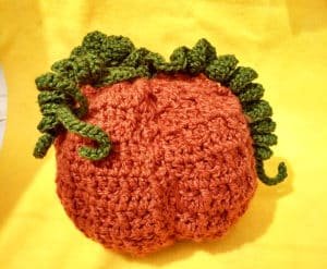 Waffle Crochet Pumpkin