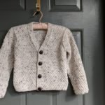 V Neck Cardigan For Boys Knitting Pattern